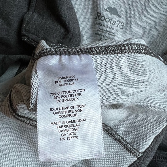 Roots Track Jacket - Charcoal Grey - S - Picture 11 of 12